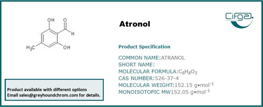 Atranol Certified Reference Material Chemical Structure